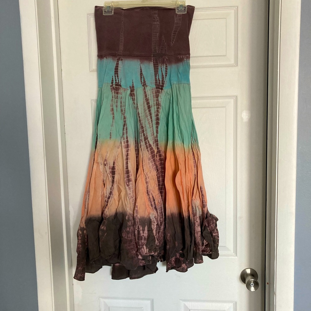 Boho flowy skirt